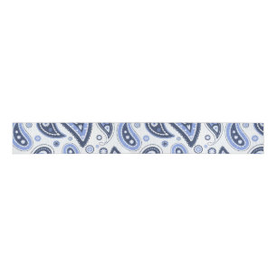 Blue Paisley Pattern Ripsband