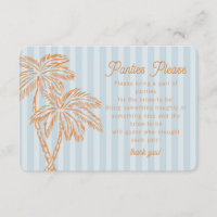 Blue Palm Springs Pastel Beach Panels Bitte