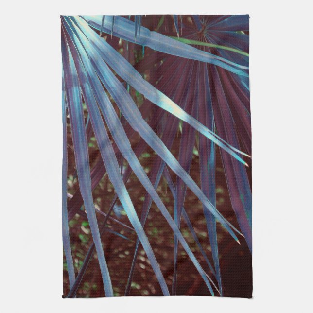 Blue Palmetto Dream Handtuch (Vertikal)