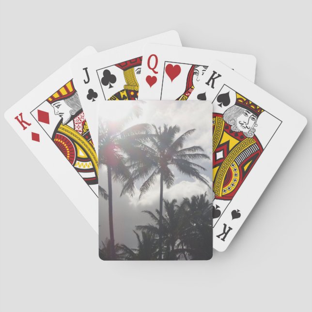 Blue Palms Spielkarten (Rückseite)