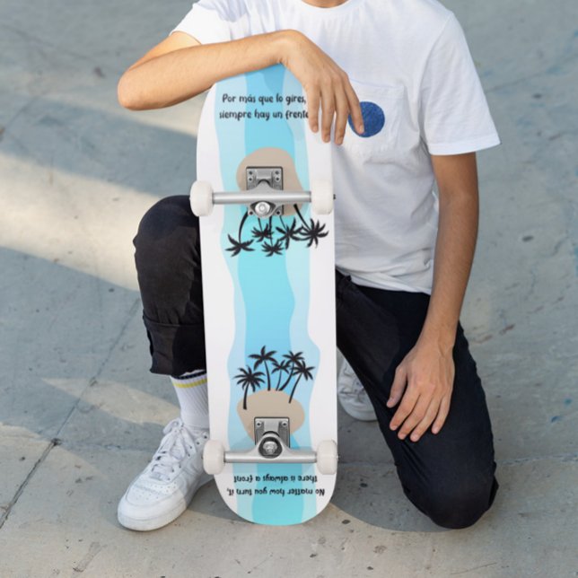 Blue, Palms y siempre un frente Skateboard (Von Creator hochgeladen)