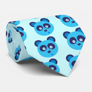 Blue Panda Krawatte