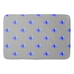 Blue Pansy Badematte