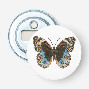 Blue Pansy Butterfly Flaschenöffner