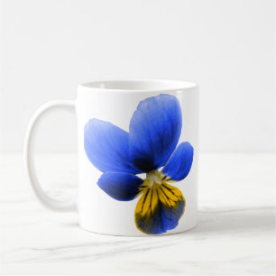Blue Pansy Tasse
