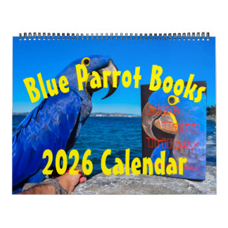 Blue Parrot Books 2026 Kalender