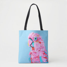 Blue Parrot Tote Bag Tasche