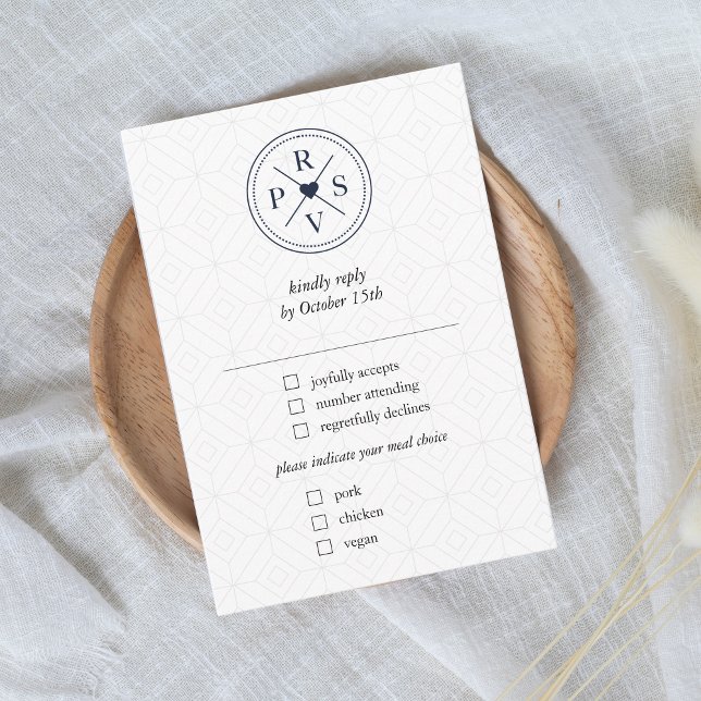 Blue Passport Hochzeit in Urlaubsort Travel RSVP Karte (Destination Wedding RSVP card)