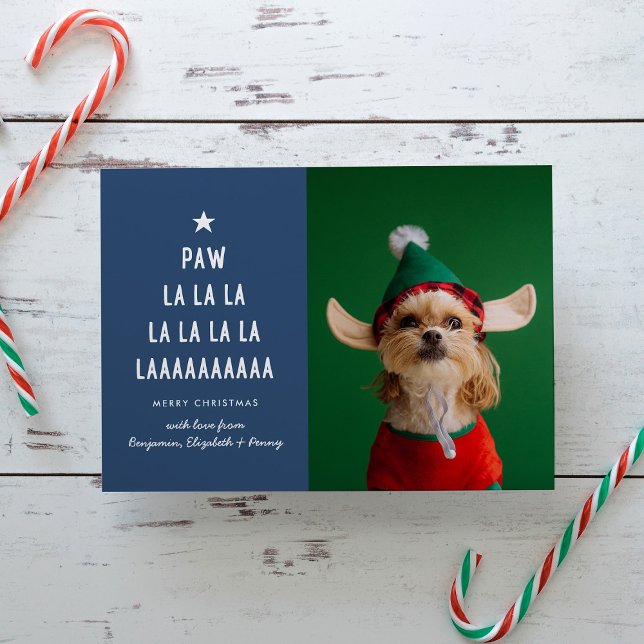 Blue Paw La La La Pet Weihnachten (Von Creator hochgeladen)