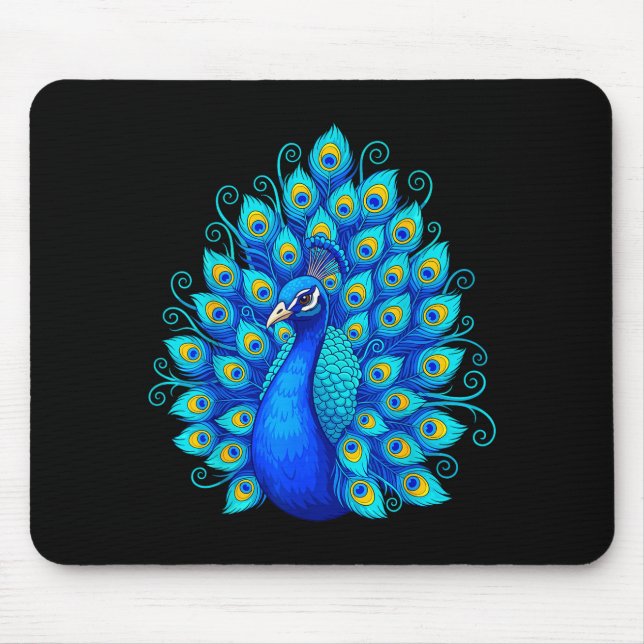 Blue Pea  Mousepad (Vorne)