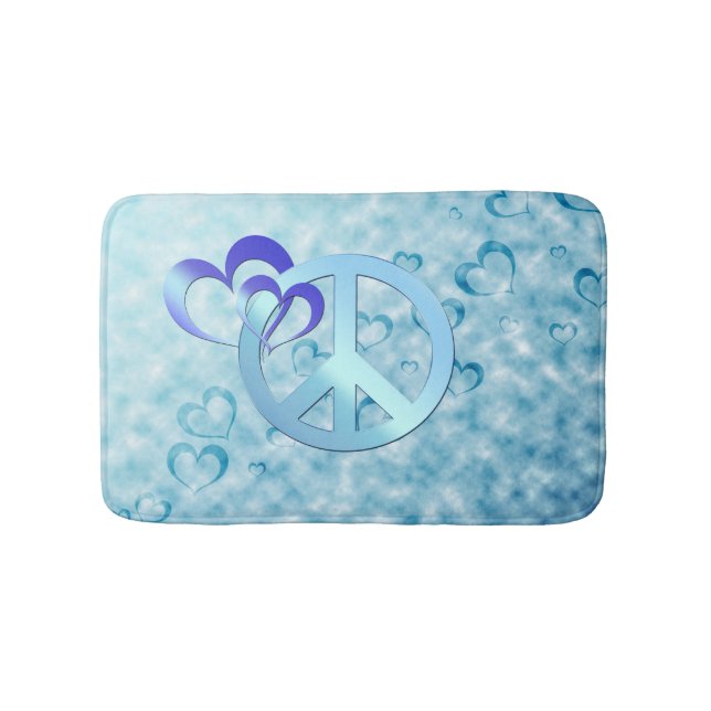 Blue Peace Badematte (Vorderseite)