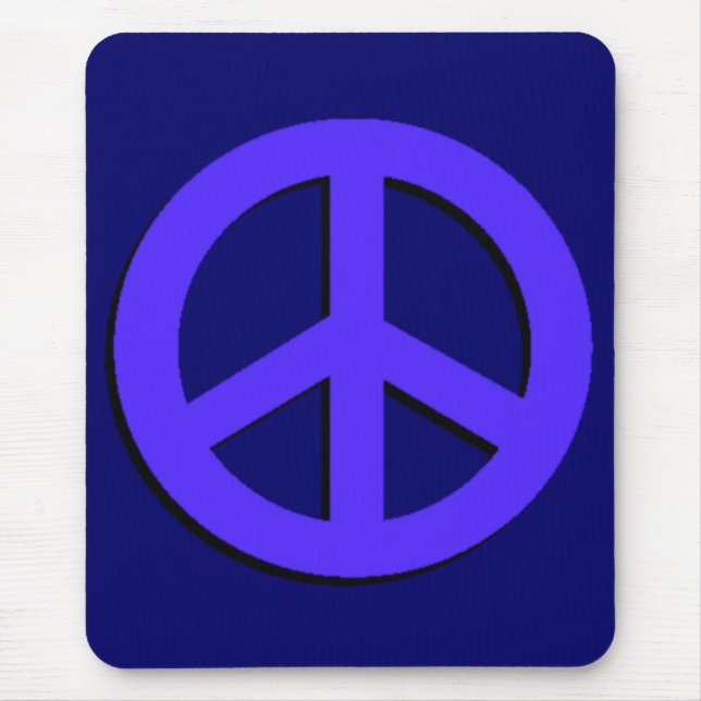 Blue Peace Mousepad (Vorne)