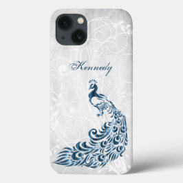 Blue Peacock Personalisiert iPhone X Gehäuse Case-Mate iPhone Hülle