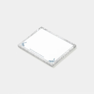 Blue Peacocks Notes Post-it Klebezettel