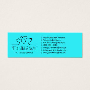 Blue Petcare Sitting Hund und Katze Logo Veterinär
