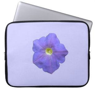 Blue Petunia Laptop Bag Laptopschutzhülle
