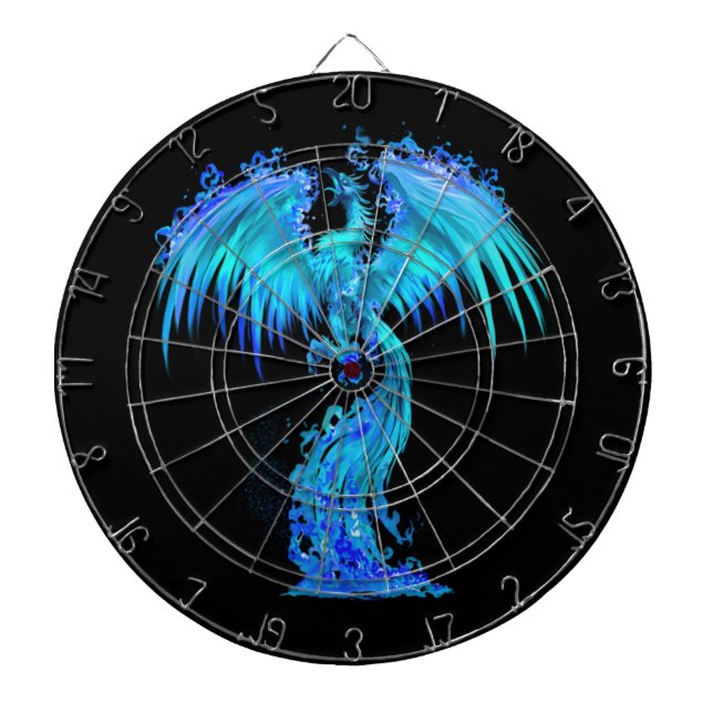 Blue Phoenix steigt aus der Fantasie der fliegende Dartscheibe (vorne)