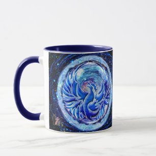 Blue Phoenix Tasse