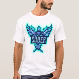 Blue Phoenix von Sobriety T-Shirt