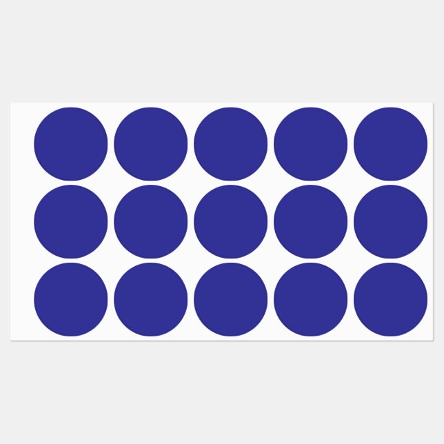 Blue (pigment) (solid color)  etiketten (Blatt)