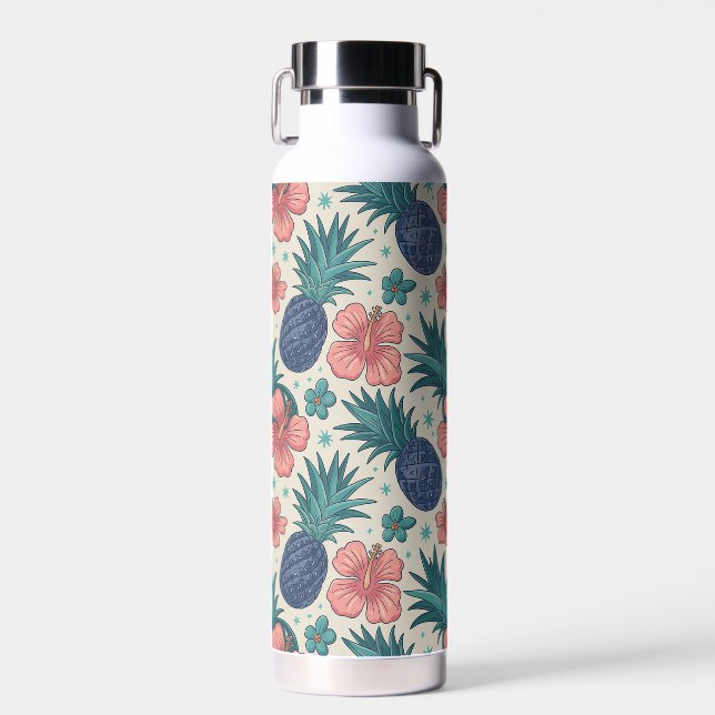 Blue Pineapples Trinkflasche (Vorne)