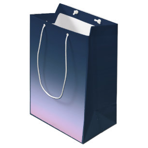 Blue-pink Ombre . Mittlere Geschenktüte