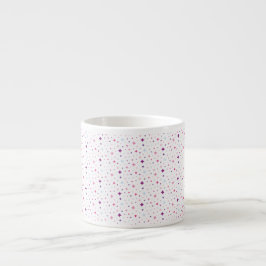 Blue Pink Purple Stars Cosmic Space Night Sky. Espressotasse