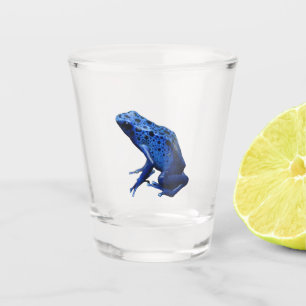 Blue Poison Dart Frog Schnapsglas