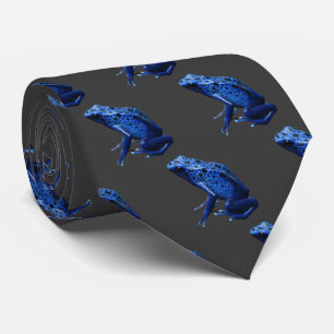 Blue Poison Dart Frosch Neck Tie Krawatte