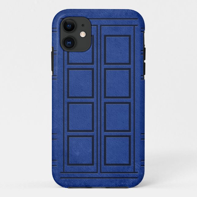 Blue Police Box Journal iPhone 5 Coque (Dos)