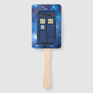Blue Police Public Call Box - UK Time Travel 1 Fächer