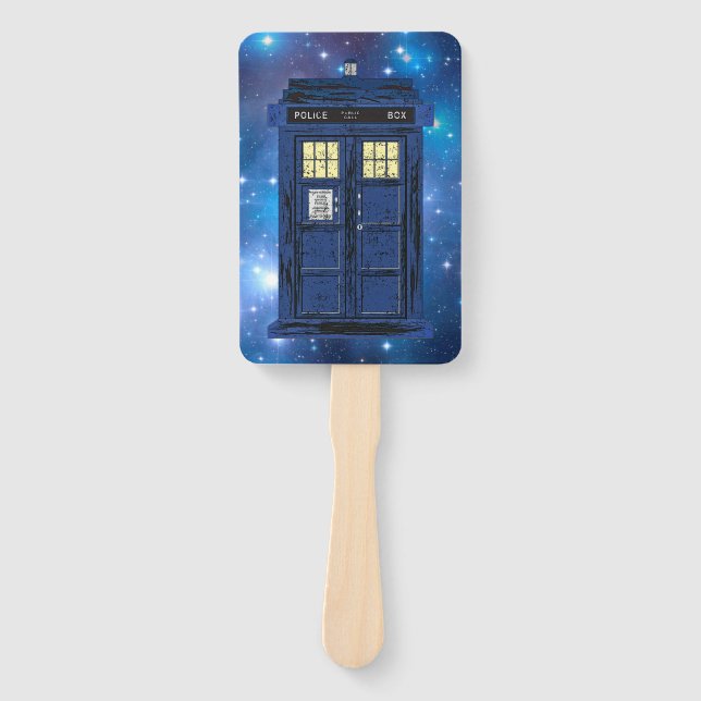 Blue Police Public Call Box - UK Time Travel 1 Fächer (Vorderseite)
