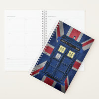 Blue Police Public Call Box - UK Time Travel 1