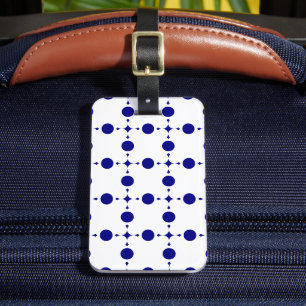 Blue Polka Dots, Polka Dot Pattern, Dots Gepäckanhänger