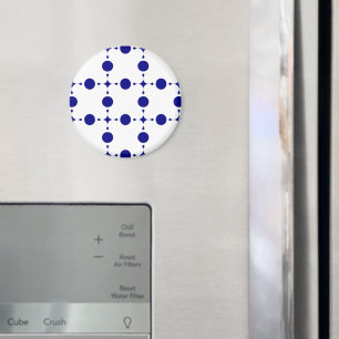 Blue Polka Dots, Polka Dot Pattern, Dots Magnet