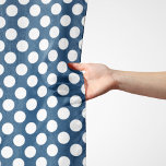 Blue Polka Dots, Polka Dot Pattern, Dots Schal<br><div class="desc">Niedliches,  lustiges und bezauberndes Polka Punktmuster in marineblau und weiß. Modernes und trendiges Geschenk,  perfekt für die polka dots Liebhaber in Ihrem Leben.</div>