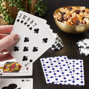 Blue Polka Dots, Polka Dot Pattern, Dots Spielkarten