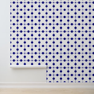 Blue Polka Dots, Polka Dot Pattern, Dots Tapete