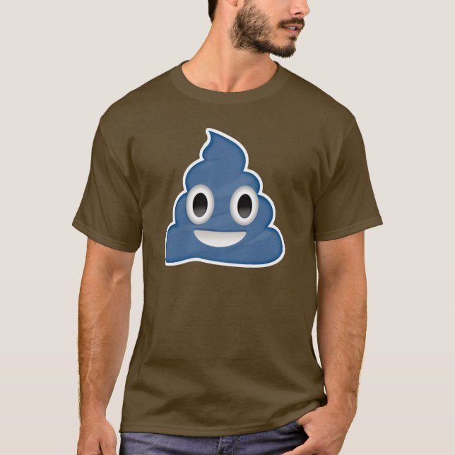 Blue Poo T-Shirt (Vorderseite)