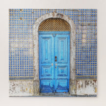 Blue Portugal Door