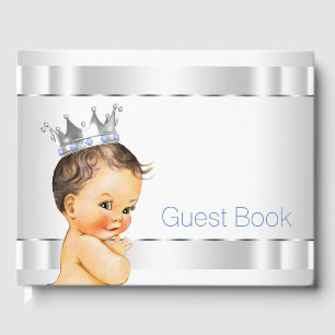 Blue Prince Baby Shower Gästebuch
