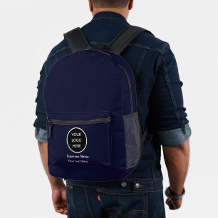 Blue-Promotion-Branding für Unternehmen Bedruckter Rucksack