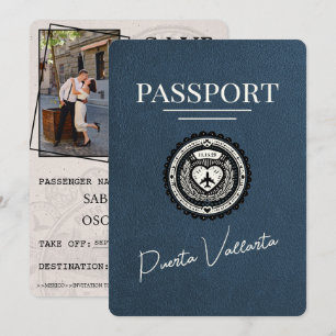 Blue Puerta Vallarta Pass Save The Date