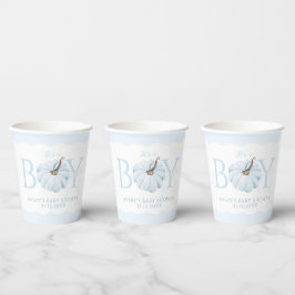 Blue Pumpkin Es ist eine junge, moderne Fall Baby Pappbecher