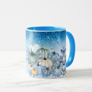 Blue Pumpkin Night Dreams Tasse
