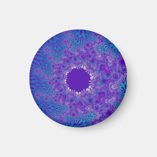 Blue Purity Sunburst Magnet (Vorne)
