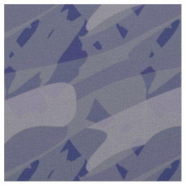 Blue Purple camo abstract Stoff
