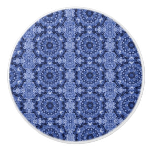 Blue Quilt Keramikknauf