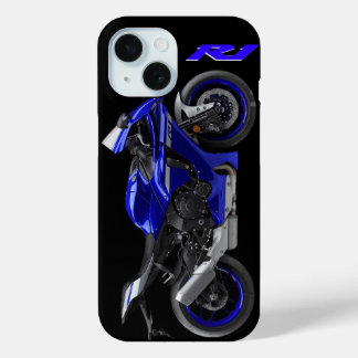 Blue R1 Sportsbike Motorrad Case-Mate iPhone Hülle