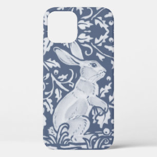 Blue Rabbit Bunny Tile Art Delft Dedham Denim  Case-Mate iPhone Hülle